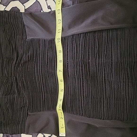 Wolford women's spandex black dress, with see thru sleeves, size S. Black - Picture 14 of 15